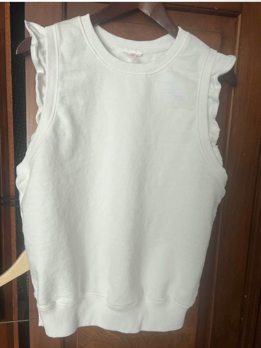 FP Movement by Free People Flutter cotton sleeves less cotton sweatshirt